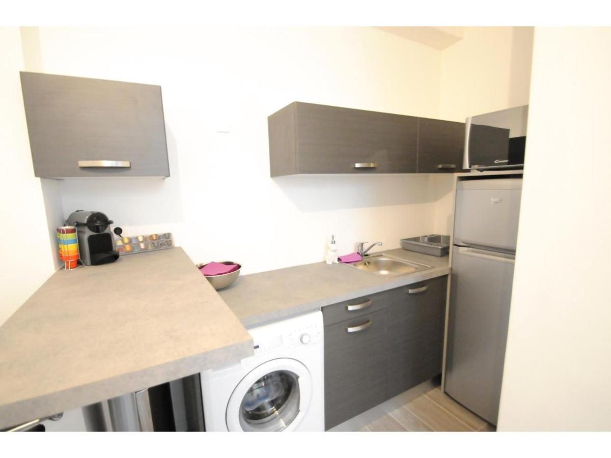 Superbe Studio Meuble Cosy Avec Lit Superconfort Au Calme Jean Medecin Nice Luaran gambar